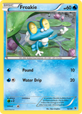 Froakie 12/39 English Pokémon card from Kalos Starter Set (2013)