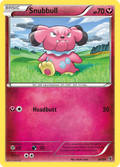 Snubbull 22/39 English Pokémon card from Kalos Starter Set (2013)