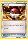 Poké Ball 35/39 English Pokémon card from Kalos Starter Set (2013)