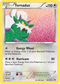 Tornadus 108/113 Pokémon card from Legendary Treasures (2013), English Rare Holo