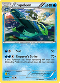 Empoleon 35/113 Pokémon card from Legendary Treasures (2013), English Rare