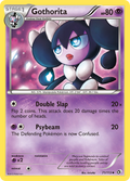 Gothorita 71/113 Pokémon card from Legendary Treasures (2013), English Uncommon