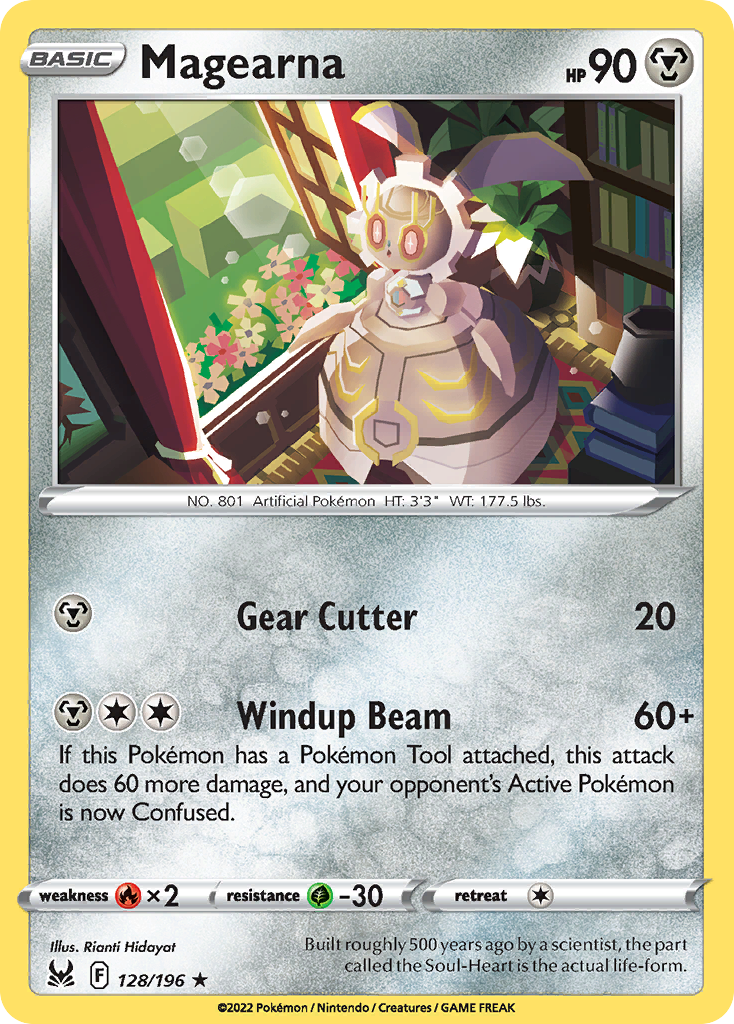 Magearna 128/196 — English Pokémon Lost Origin (2022)