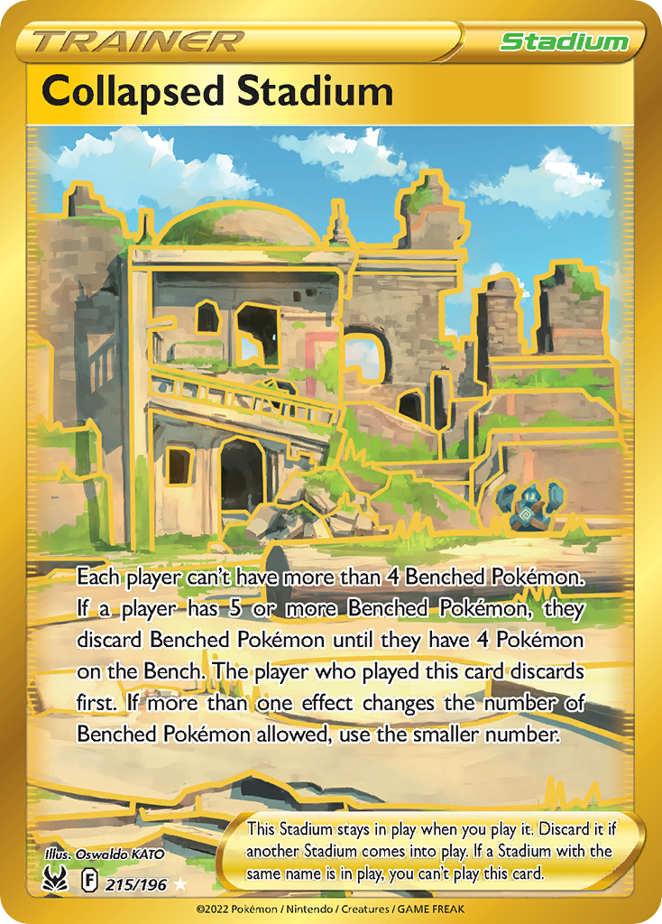 Collapsed Stadium 215/196 — English Pokémon Lost Origin (2022)