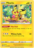 Pikachu 52/196 — English Pokémon Lost Origin (2022)