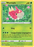 Wurmple 6/196 — English Pokémon Lost Origin (2022)