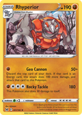 Rhyperior 91/196 — English Pokémon Lost Origin (2022)