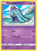 Mareanie 105/214 English Pokémon card from Lost Thunder (2018)