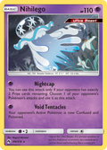 Nihilego 106/214 English Pokémon card from Lost Thunder (2018)