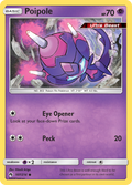 Poipole 107/214 English Pokémon card from Lost Thunder (2018)