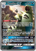 Tyranitar-GX 121/214 English Pokémon card from Lost Thunder (2018)