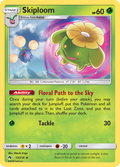 Skiploom 13/214 English Pokémon card from Lost Thunder (2018)