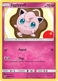 Jigglypuff 133/214 English Pokémon card from Lost Thunder (2018)