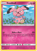 Snubbull 137/214 English Pokémon card from Lost Thunder (2018)
