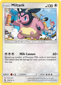 Miltank 158/214 English Pokémon card from Lost Thunder (2018)
