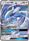 Lugia-GX 159/214 English Pokémon card from Lost Thunder (2018)