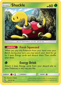 Shuckle 16/214 English Pokémon card from Lost Thunder (2018)