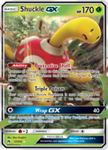 Shuckle-GX 17/214 English Pokémon card from Lost Thunder (2018)