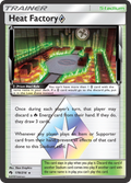 Heat Factory ◇ 178/214 English Pokémon card from Lost Thunder (2018)