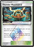 Thunder Mountain ◇ 191/214 English Pokémon card from Lost Thunder (2018)
