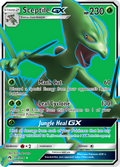 Sceptile-GX 196/214 English Pokémon card from Lost Thunder (2018)