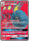 Magcargo-GX 198/214 English Pokémon card from Lost Thunder (2018)