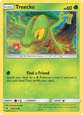 Treecko 20/214 English Pokémon card from Lost Thunder (2018)