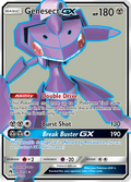 Genesect-GX 204/214 English Pokémon card from Lost Thunder (2018)