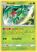 Grovyle 21/214 English Pokémon card from Lost Thunder (2018)