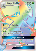 Sceptile-GX 216/214 English Pokémon card from Lost Thunder (2018)