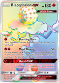 Blacephalon-GX 219/214 English Pokémon card from Lost Thunder (2018)
