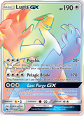 Lugia-GX 227/214 English Pokémon card from Lost Thunder (2018)