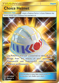 Choice Helmet 229/214 English Pokémon card from Lost Thunder (2018)