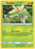 Scyther 3/214 English Pokémon card from Lost Thunder (2018)