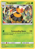 Vespiquen 32/214 English Pokémon card from Lost Thunder (2018)