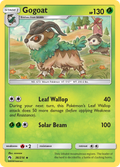 Gogoat 36/214 English Pokémon card from Lost Thunder (2018)