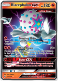 Blacephalon-GX 52/214 English Pokémon card from Lost Thunder (2018)