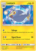 Lanturn 74/214 English Pokémon card from Lost Thunder (2018)