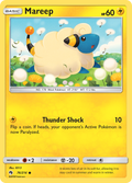 Mareep 76/214 English Pokémon card from Lost Thunder (2018)