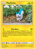 Pachirisu 80/214 English Pokémon card from Lost Thunder (2018)