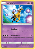 Girafarig 94/214 English Pokémon card from Lost Thunder (2018)