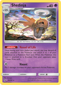 Shedinja 95/214 English Pokémon card from Lost Thunder (2018)
