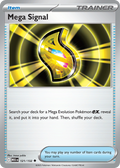 Mega Signal 121/132 — English Pokémon Mega Evolution (2025)