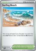 Surfing Beach 129/132 — English Pokémon Mega Evolution (2025)