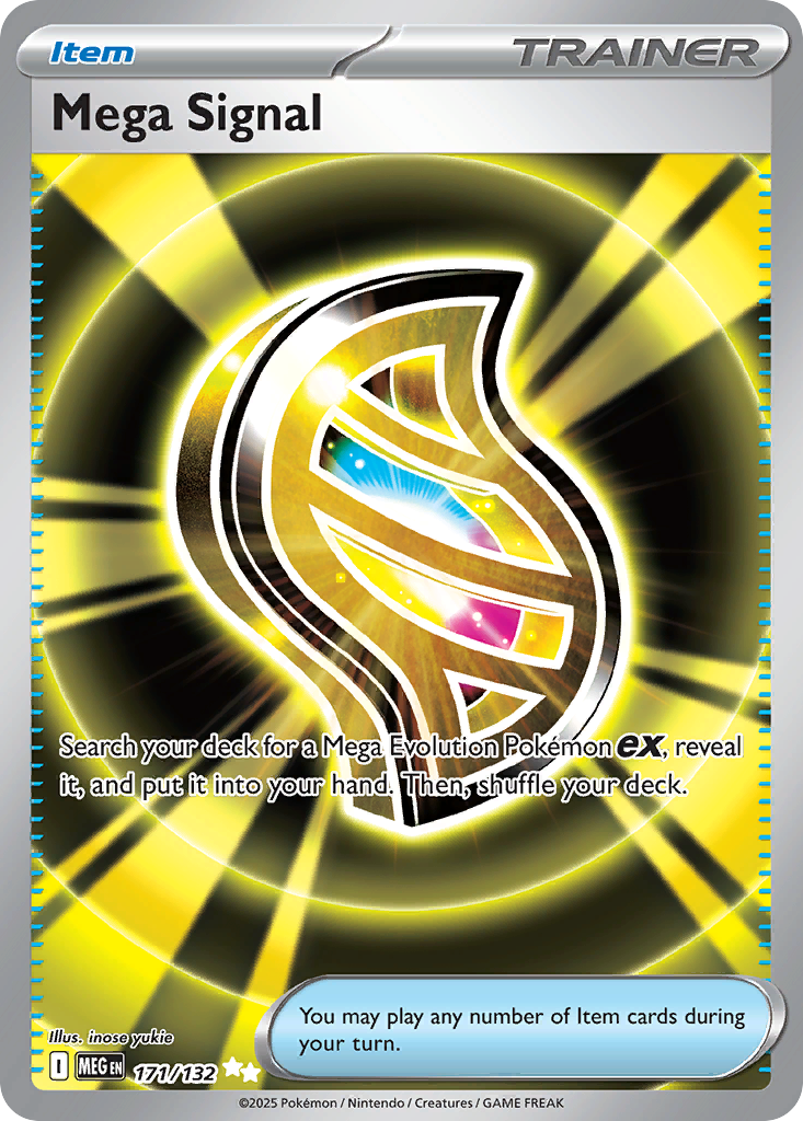 Mega Signal 171/132 — English Pokémon Mega Evolution (2025)
