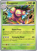 Exeggutor 5/132 — English Pokémon Mega Evolution (2025)