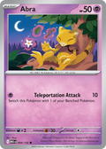 Abra 54/132 — English Pokémon Mega Evolution (2025)