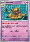 Kadabra 55/132 — English Pokémon Mega Evolution (2025)