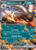 Houndoom ex 134/197 — English Pokémon Obsidian Flames (2023)