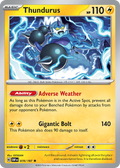 Thundurus 70/197 — English Pokémon Obsidian Flames (2023)